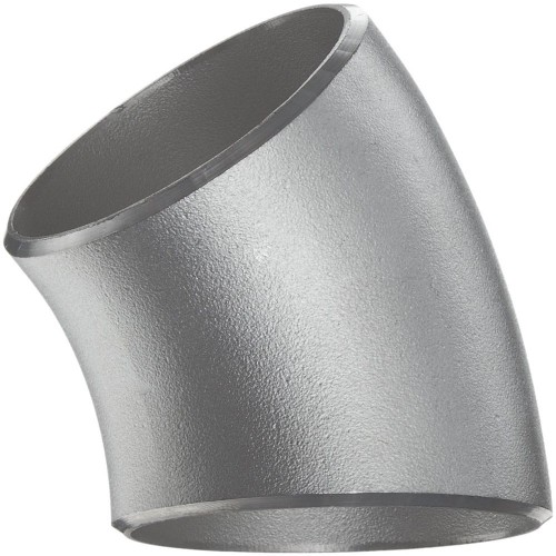 Sömlös böj av rostfritt stål 45° 1,5D (Typ 3) DN80 88,9 mm x 3,2 mm stålkvalitet 1.4541 / 321