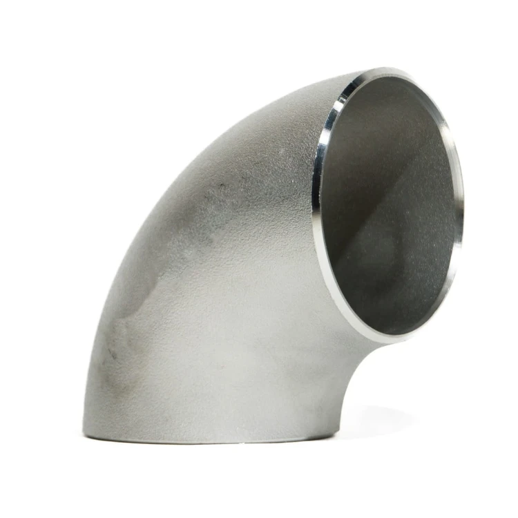 Sömlös böj av rostfritt stål 90° 1D (Typ 2) DN100 114,3 mm x 3,6 mm stålkvalitet 1.4571 / 316Ti