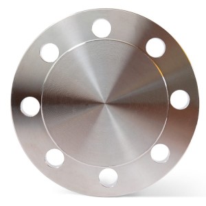 Blindfläns DN125 139,7 mm PN16 av rostfritt stål 1.4541 / 321